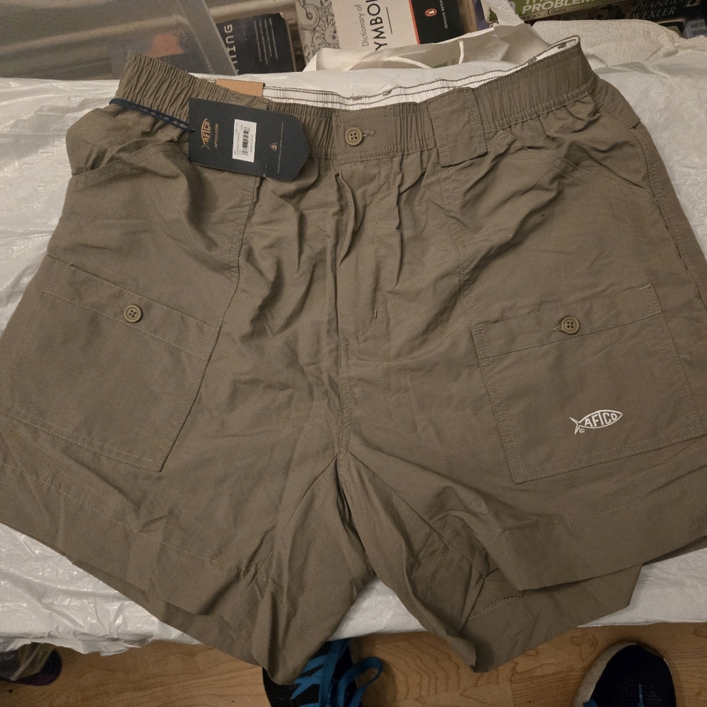 AFTCO Oak Cargo Shorts